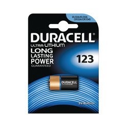 Duracell Batterie 123