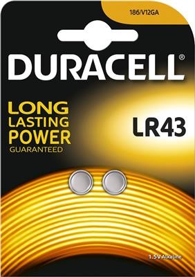 Duracell Knopfzelle LR43