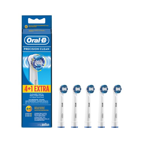 Braun Oral-B Ersatzzahnbürste Precision Clean 4+1